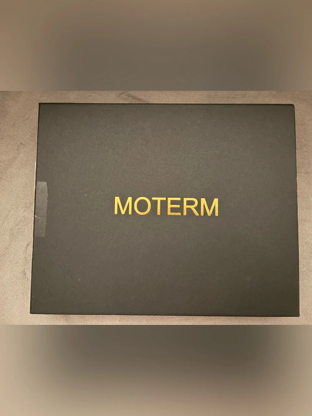 Moterm Leather Snap Notebook in Blush Pink